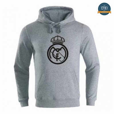 Cfb3 Camisetas B067 - Sudadera con Capucha Real Madrid Gris 2019/2020