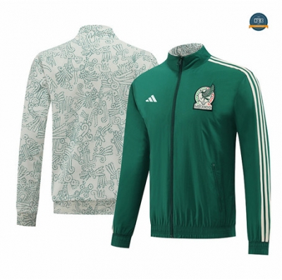 Comprar Cfb3 Camiseta Chaqueta Rompevientos México Equipación Verde 2022/2023