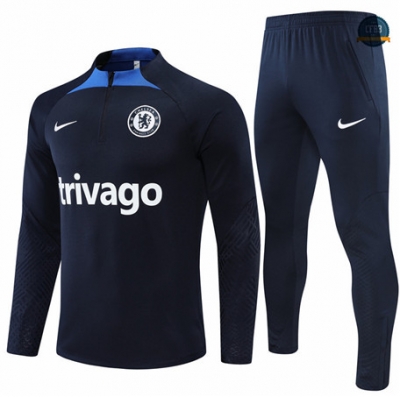 Cfb3 Camiseta Chándal Chelsea Equipación Azul Profundo 2022/2023 C194