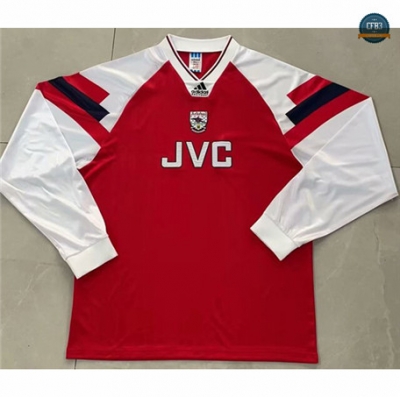 Cfb3 Camisetas Retro 1992-94 Arsenal 1ªManga Larga