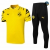 Cfb3 Camiseta Entrenamiento Borussia Dortmund POLO + Pantalones Amarillo 2020/2021
