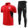 Venta Cfb3 Camiseta Entrenamiento Bayern Munich Polo + Pantalones Equipación Rojo 2022/2023