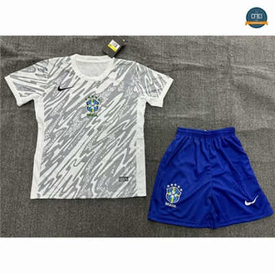 Cfb3 Camiseta Brasil Niño blanco 2024/2025