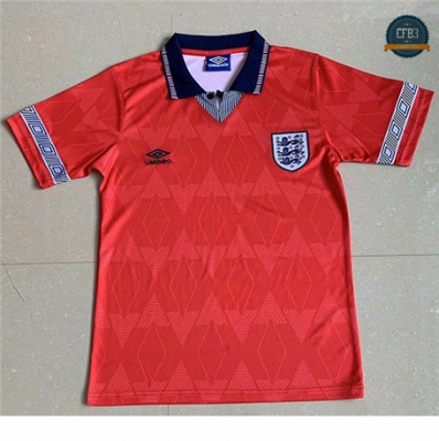 Cfb3 Camisetas Clásico 1990 Inglaterra 2ª Equipación
