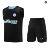 Outlet Cfb3 Camiseta Entrenamiento Inter Milan Chaleco Pantalones Equipación Negro 2023/2024