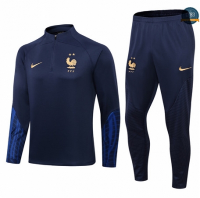 cfb3 camisetas Chandal Francia Equipación Azul marino 2022/2023