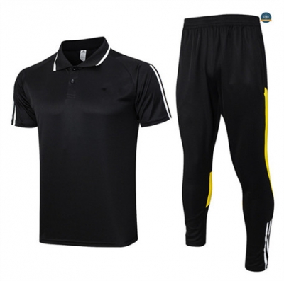 Outlet Cfb3 Camiseta Entrenamiento Juventus + Pantalones Equipación Negro 2023/2024 tienda