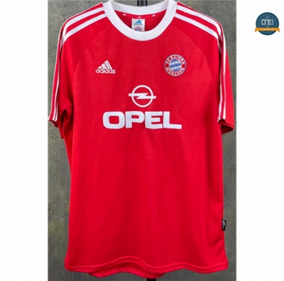 Cfb3 Camiseta Retro 2000-01 Bayern Munich 1ª Equipación