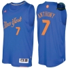 cfb3 camisetas Carmelo Anthony, New York Knicks - Christmas '17