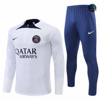 Cfb3 Camiseta Chándal Paris Paris Saint Germain Equipación Blanco/Azul 2022/2023 C137