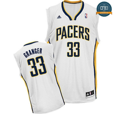 cfb3 camisetas Danny Granger, Indiana Pacers [Blanco]