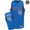 cfb3 camisetas Dirk Nowitzki Dallas Mavericks [Azul]