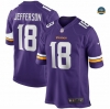 Replicas Cfb3 Camiseta Justin Jefferson, Minnesota Vikings - Púrpura