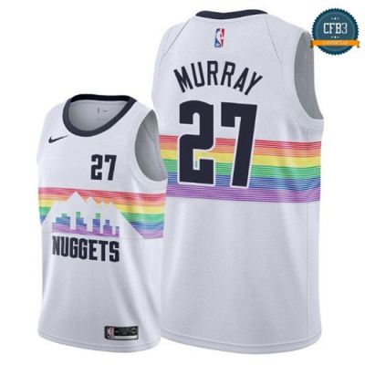 cfb3 camisetas Jamal Murray, Denver Nuggets 2018/19 - City Edition