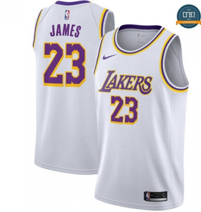 cfb3 camisetas LeBron James, Los Angeles Lakers 2018/19 - Association