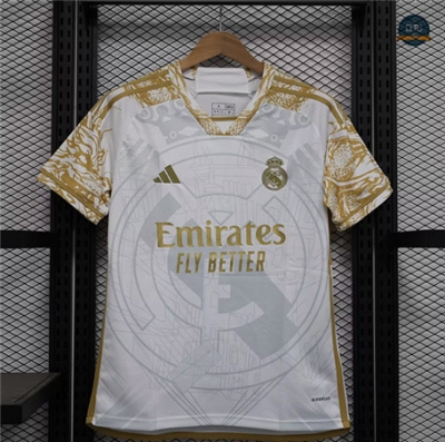 Cfb3 Camiseta Real Madrid Equipación Oro 2023/2024