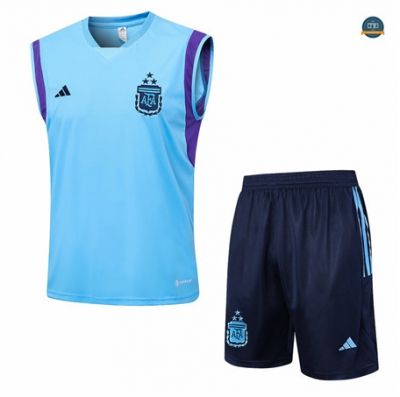 Venta Cfb3 Camiseta Entrenamiento Argentina Chaleco Pantalones Equipación Azul 2023/2024 online