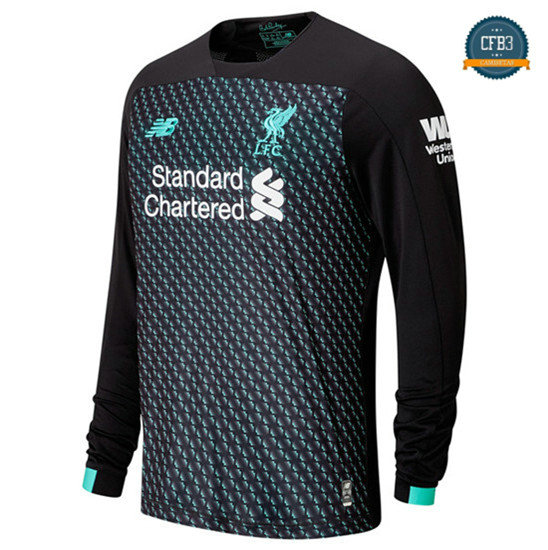 Camiseta Liverpool 3ª Equipación Manga Larga 2019/2020