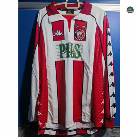 Camiseta futbol Retro 1999-01 Red Star 1ª Equipación Manga larga