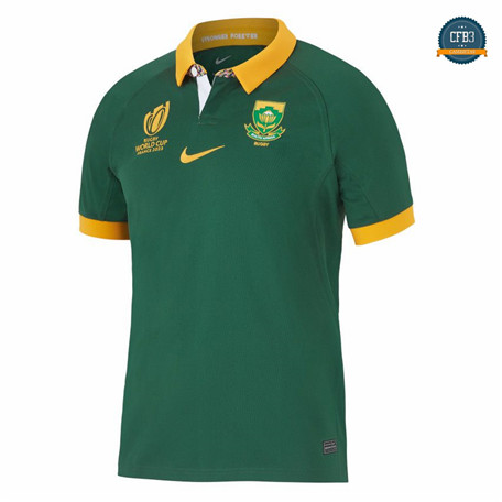 Cfb3 Camiseta Sudáfrica Springboks 1a Equipación Rugby WC23