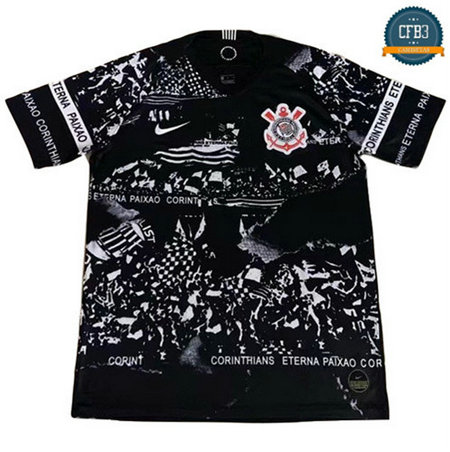 Camiseta Corinthians Negro 2019/20