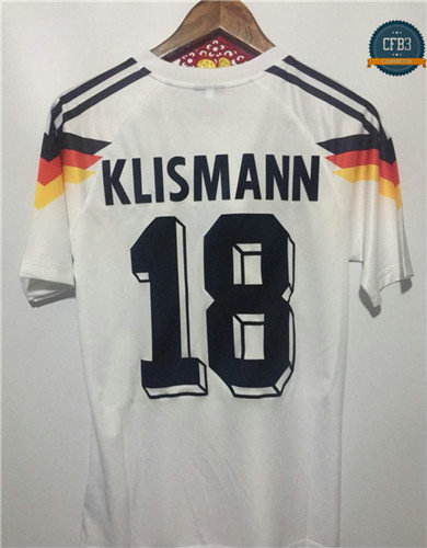 Camiseta 1988-90 Alemania 1ª Equipación (18 KLINSMANN)