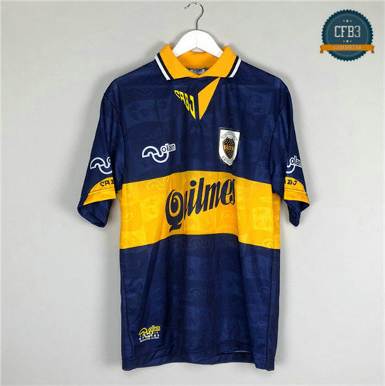 Camiseta 1995-96 Boca 1ª Equipación