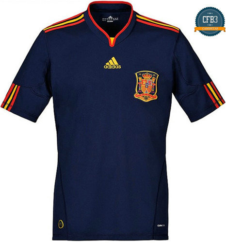 Camiseta 2010 Copa del Mundo España 2ª Equipación