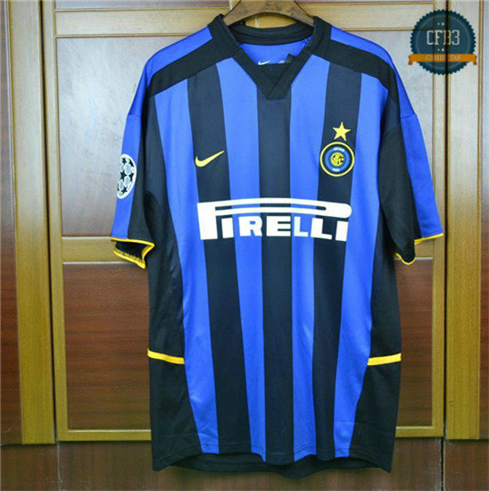 Camiseta 2002-03 Inter Milan 1ª Equipación