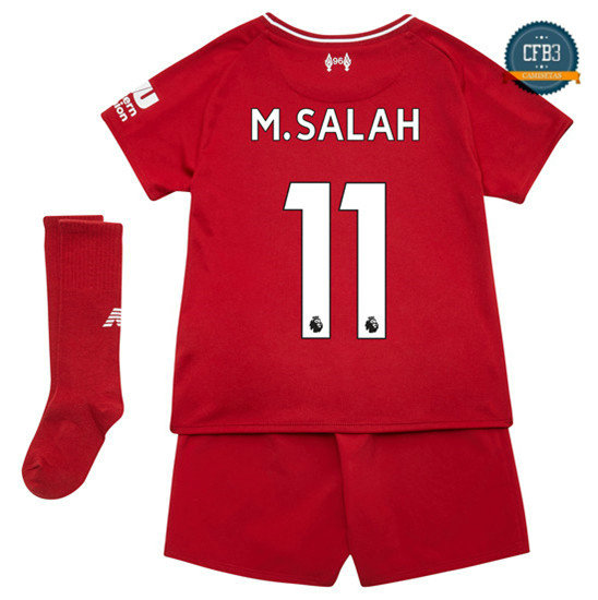 Camiseta Liverpool 1ª Equipación Niños 11 M.Salah 2018