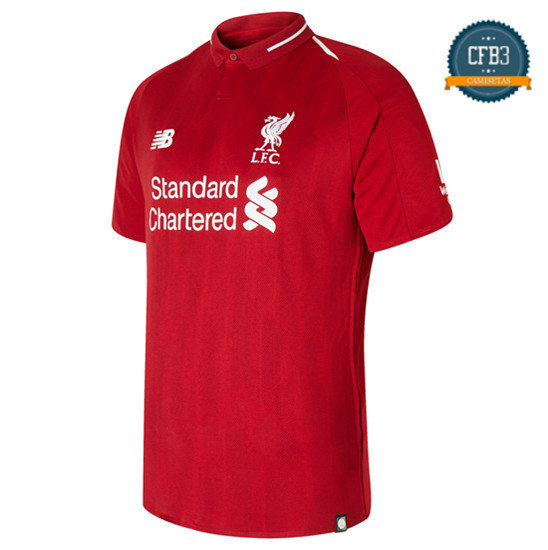 Camiseta Liverpool 1ª Equipación Rojo 2018