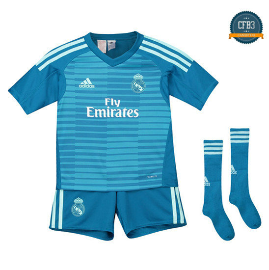 Camiseta Real Madrid 2ª Equipación Niños Portero 2018
