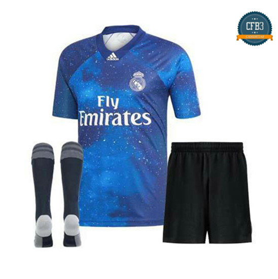Camiseta Real Madrid EA Sports Niños Blue 2018
