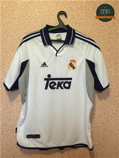 Camiseta 2000-01 Champions League Real Madrid 1ª Equipación