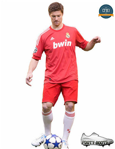 Camiseta 2011-12 Real Madrid 3ª Equipación Rojo