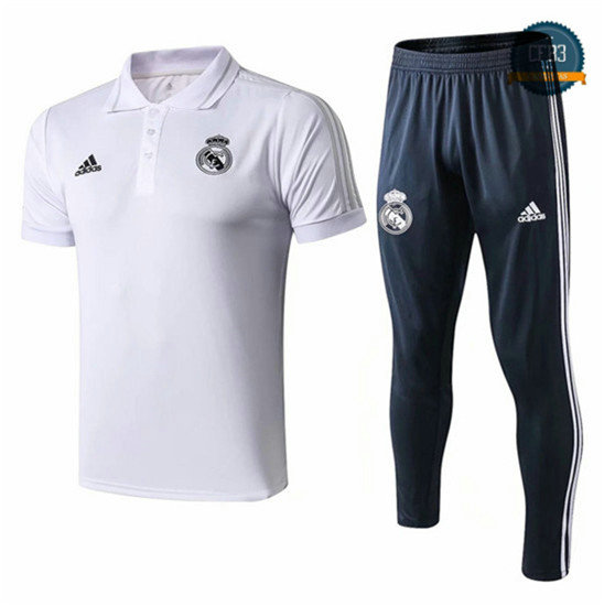 Camiseta Real Madrid POLO Entrenamiento Blanco 2018/2019