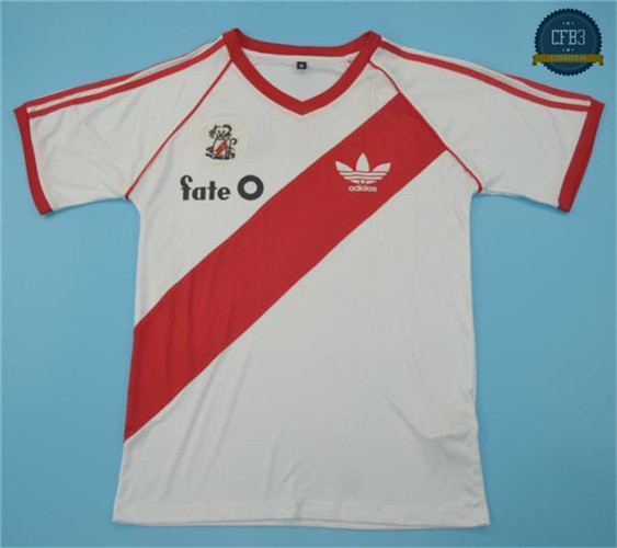Camiseta 1986 River Plate 1ª Equipación