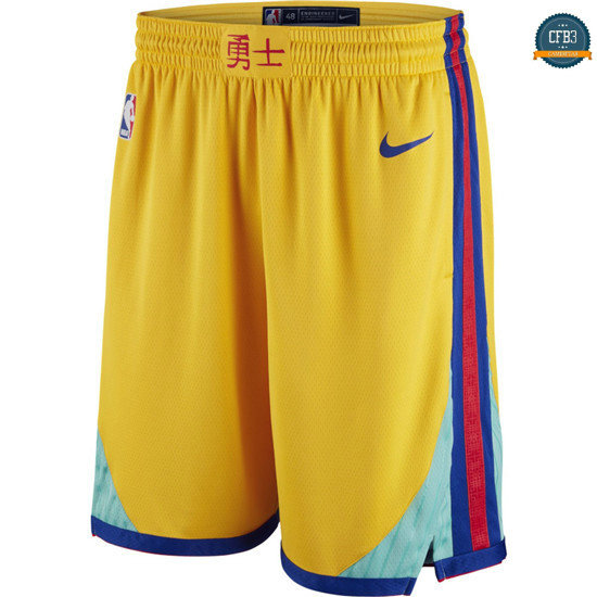 cfb3 camisetas Pantalones Golden State Warriors - City Edition