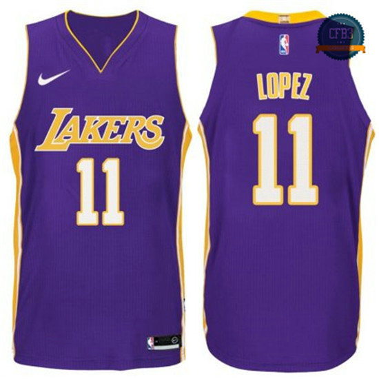 cfb3 camisetas Brook Lopez, Los Angeles Lakers - Statement