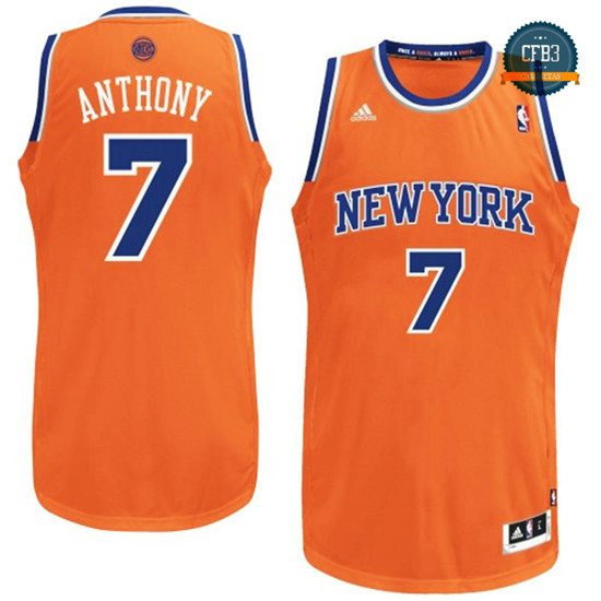 cfb3 camisetas Carmelo Anthony, New York Knicks [Alternate]