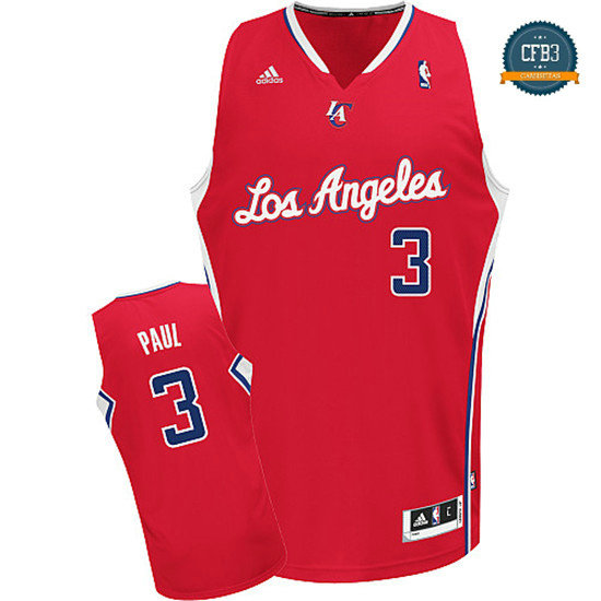 cfb3 camisetas Chris Paul, Los Angeles Clippers [Roja]