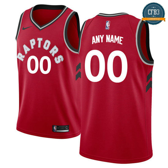 cfb3 camisetas Custom, Toronto Raptors - Icon