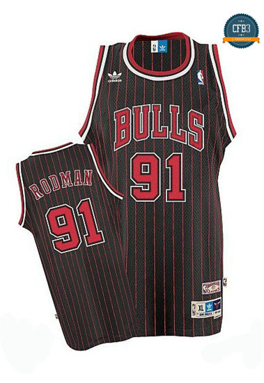 cfb3 camisetas Dennis Rodman, Chicago Bulls [Rayas]