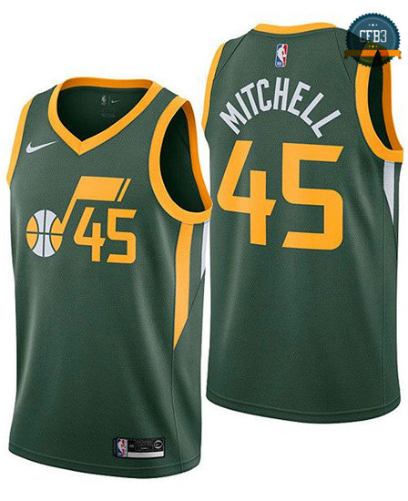cfb3 camisetas Donovan Mitchell, Utah Jazz - Earned Edition
