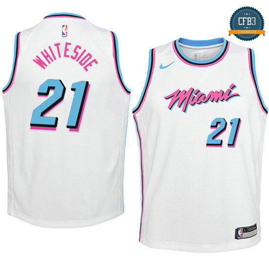 cfb3 camisetas Hassan Blancoside, Miami Heat - City Edition