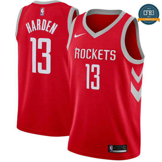 cfb3 camisetas James Harden, Houston Rockets - Icon
