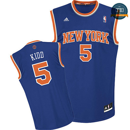 cfb3 camisetas Jason Kidd, New York Knicks [Azul]