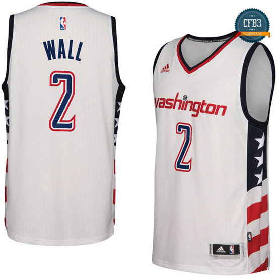 cfb3 camisetas John Wall, Washington Wizards - Alternate