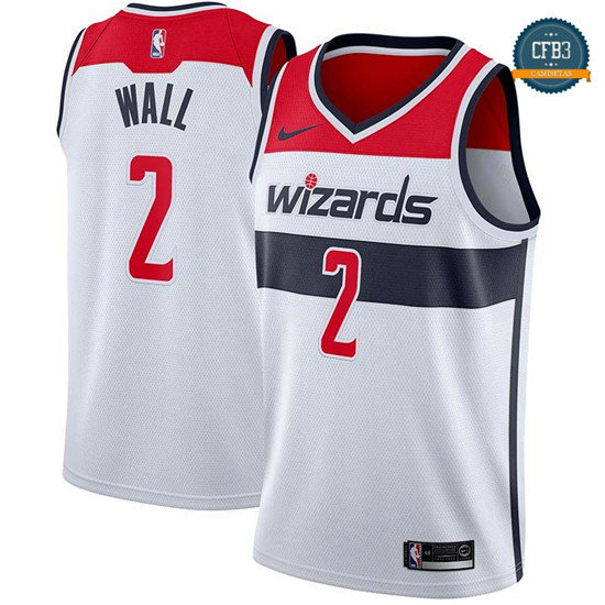 cfb3 camisetas John Wall, Washington Wizards - Association
