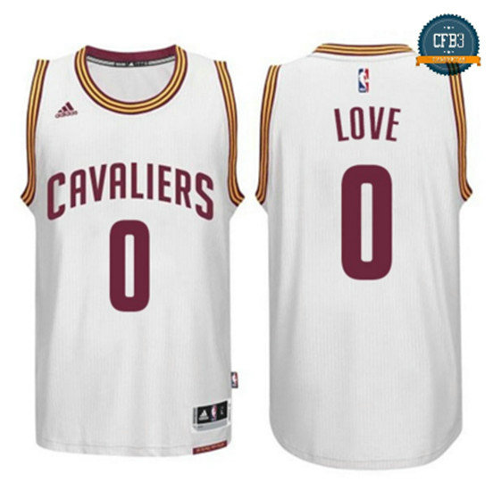cfb3 camisetas Kevin Love, Cleveland Cavaliers - Blanco
